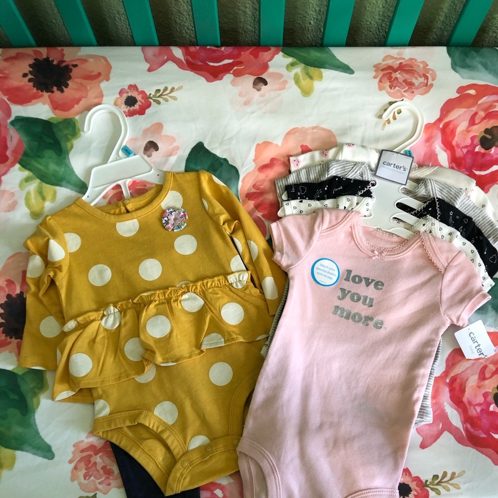 NWT Carter’s 0-3m 7pc Bundle